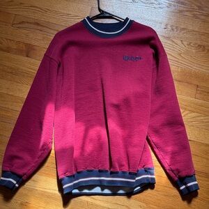 Wilson Men's Burgundy Crewneck Sweater